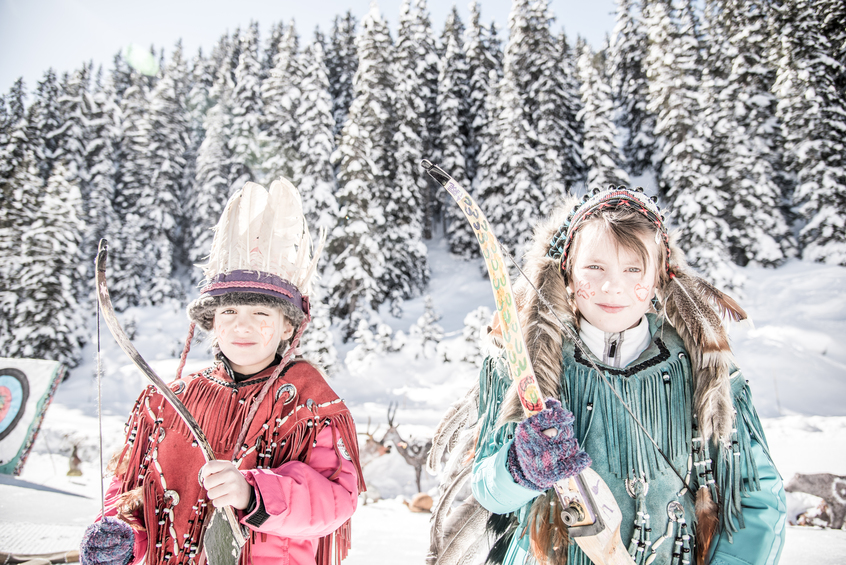 Les meilleures activités familiales à Courchevel et aux Gets en février