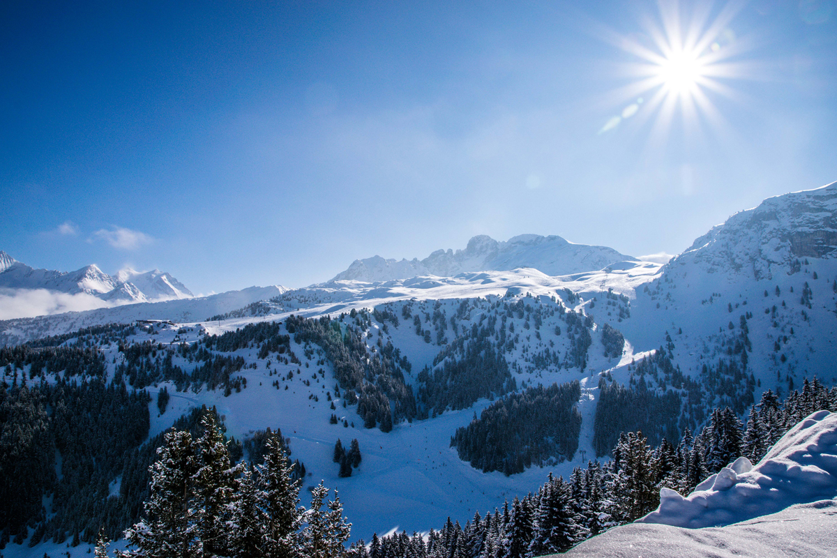 Spring Skiing in Courchevel