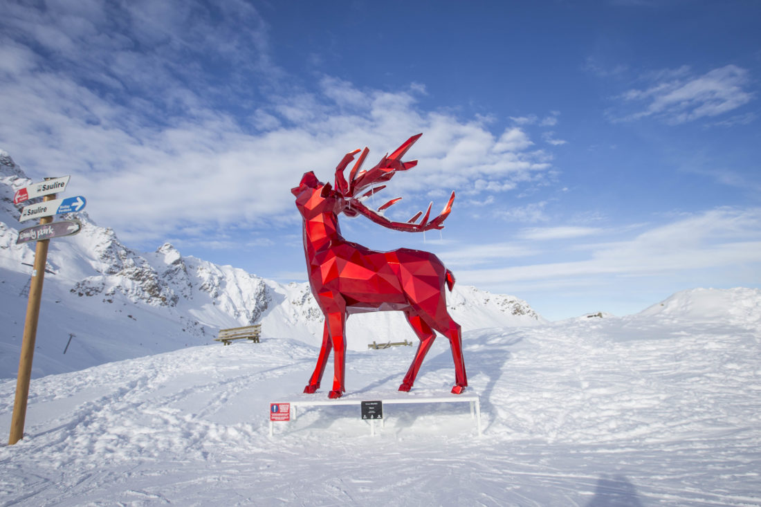 Courchevel fête les 10 ans de l’Art au Sommet